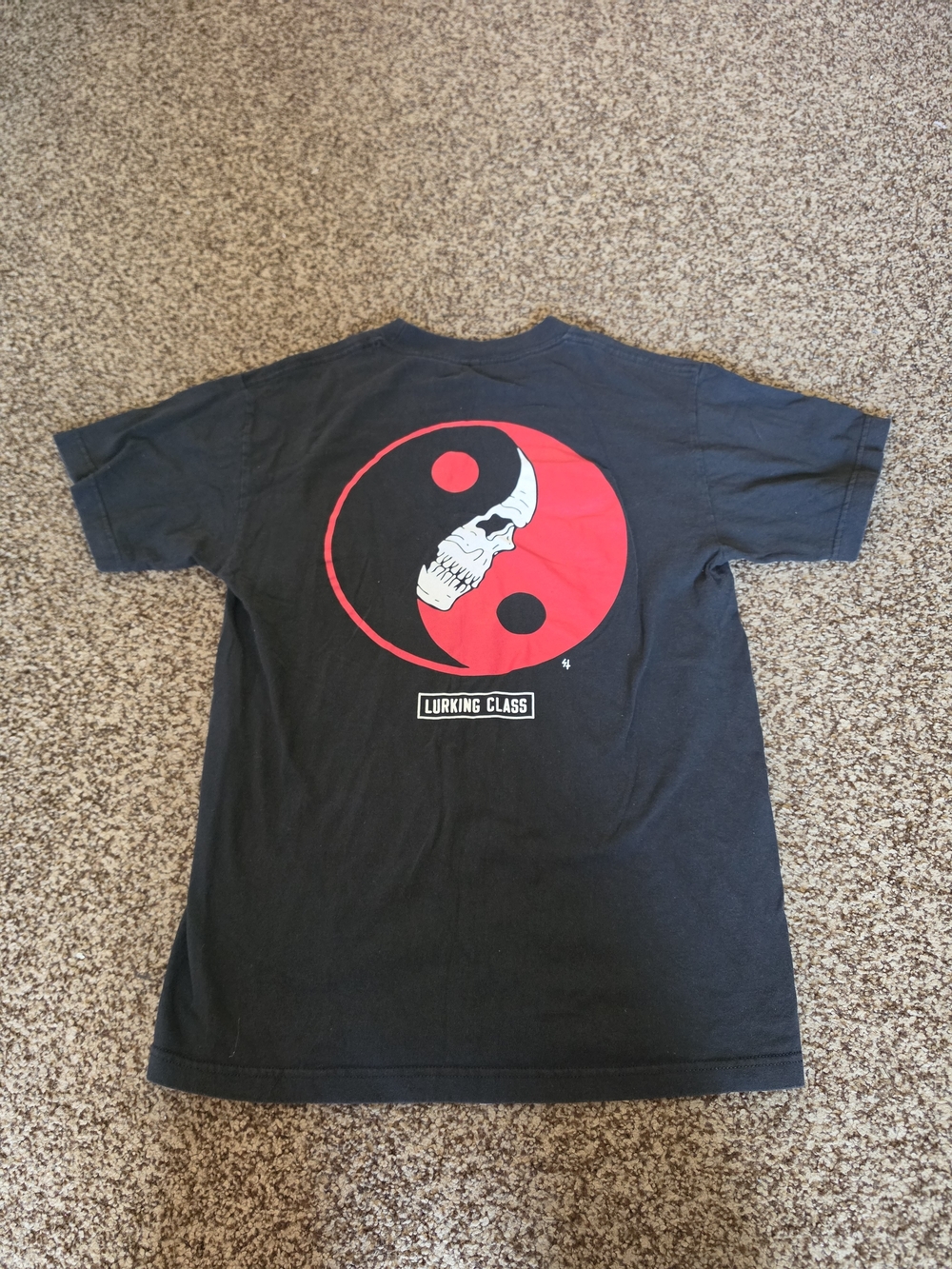 Lurking Class Ying Yang Skull T Shirt Size Medium
